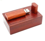 Bamboo USB flash drive, 4GB 8GB 16GB 32GB, various colors, with or without wooden gift box
