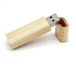 Bamboo USB flash drive, 4GB 8GB 16GB 32GB, various colors, with or without wooden gift box