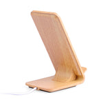 Bamboo Wireless Fast-Charging Stand For Iphone 8/8 Plus/X or any Qi-Compatible Phone