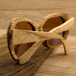 Handmade Bamboo Sunglasses, Polarized Lenses w/UV Protection, comes with gift box