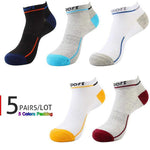 Bamboo Sport Socks, Naturally moisture wicking, anti-bacterial and odor-resistant. 5 Pairs per Order