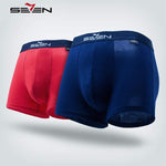 Soft Breathable Boxer Briefs Underwear, Bamboo/Cotton/Spandex Blend