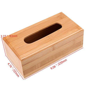 All Natural Bamboo Tissue Dispenser, 3 sizes to choose from