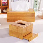 All Natural Bamboo Tissue Dispenser, 3 sizes to choose from